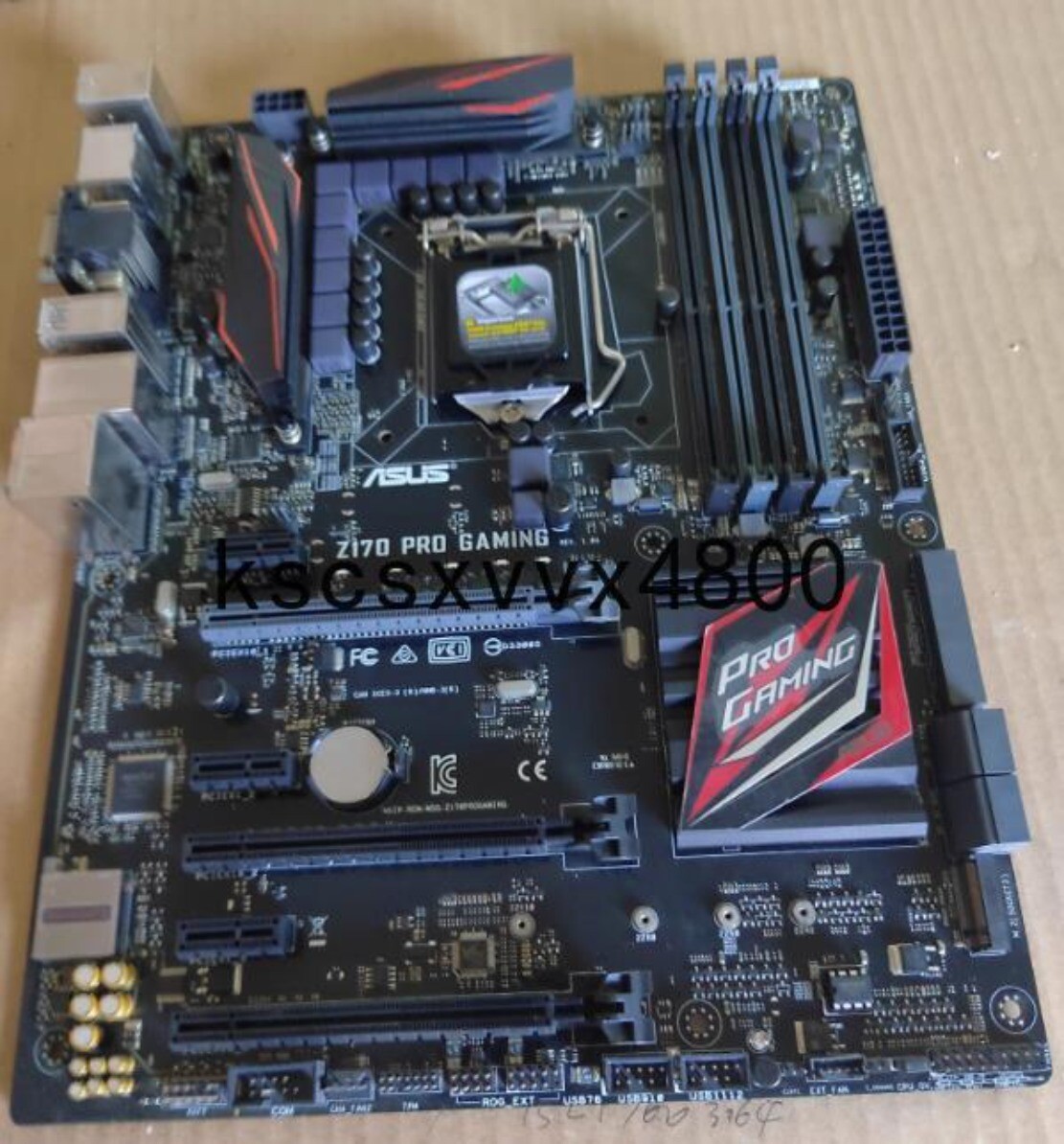1PCS Original ASUS large board 1151 pin CPU i7700K Z170 PRO GAMING