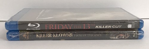 2 Horror Films FRIDAY THE 13 Killer Cut & Killer Klowns From Outer Space Blu-ray - Picture 2 of 6
