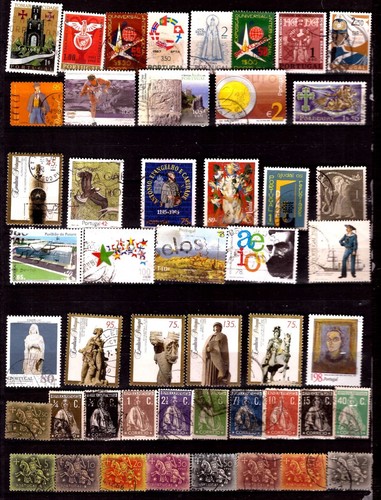 EP717 PORTUGAL 48 timbres: usages courants ,statues, emblèmes,sujets divers