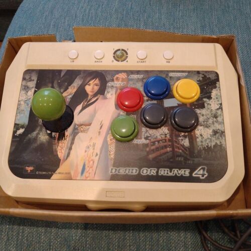 Hori Dead or Alive 4 Arcade Stick Controller DOA Microsoft Xbox 360 TECMO Używany - Zdjęcie 1 z 6