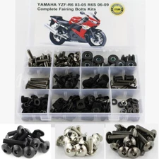 Complete Fairing Bolts Kit Screws Nuts Fit For Yamaha YZF R6 03-05 R6S 06-09