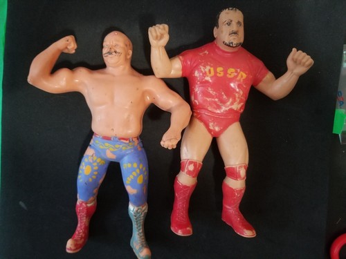 1980's LJN  WWF wrestling Figure Iron Sheik & ...