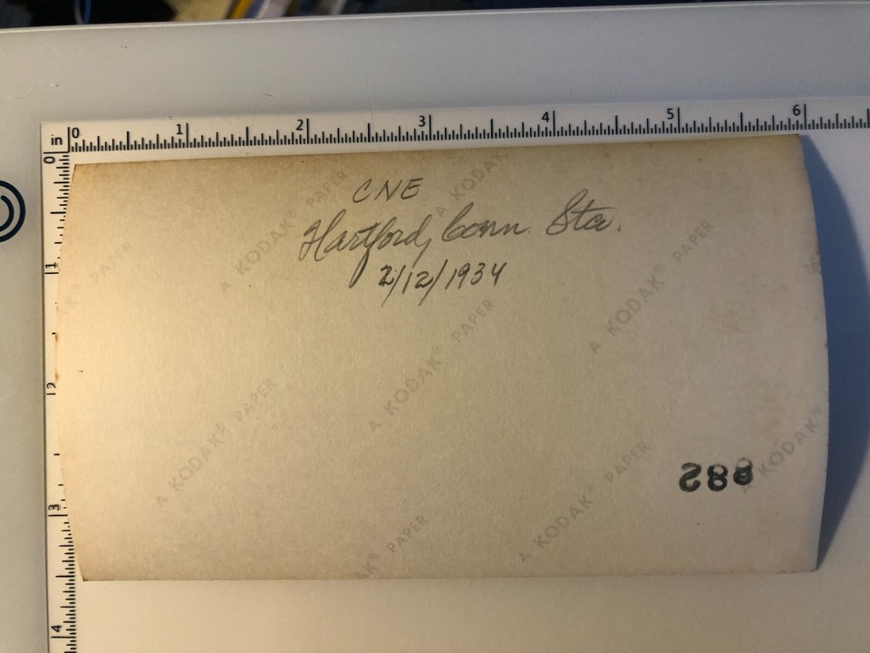 Vintage photo Central New England Railroad station Hartford NY eBay