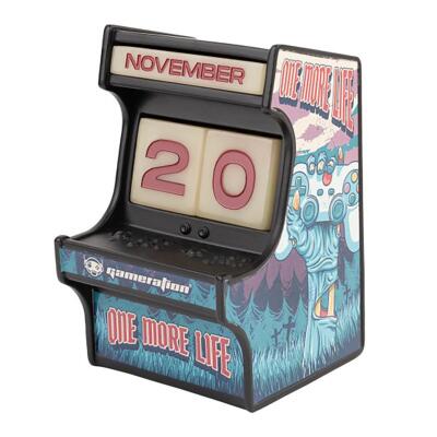 Gameration One more Life Ewiger 3D Kalender Arcade