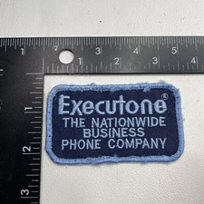 VTG Rough EXECUTONE NATIONWIDE BUSINESS PHONE COMPANY Advertising Patch 20C7