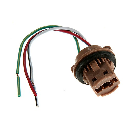 2Pcs 7443 T20 Female Brake Turn Signal Bulb holder Socket adapter Wiring Har _tm - Picture 5 of 7