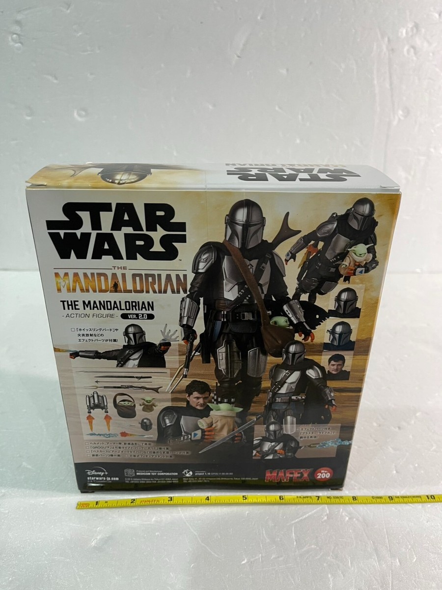 MAFEX No.200 THE MANDALORIAN Ver. 2.0 Action Figure Height 6.3