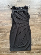 Calvin Klein Dress size 10 Black Sleeveless Pencil pre owned