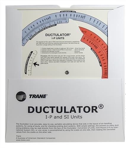 Free Online Ductulator Chart