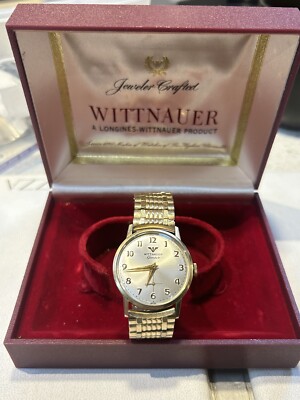 Vintage 60\'s Wittnauer Watch 10k RGP Swiss Manual Winding 30MM No Band Vintage 60\ main image 2