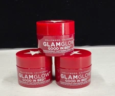 GLAMGLOW Good in Bed Passionfruit Softening Night Cream (0.17oz X 3) BRAND NEW