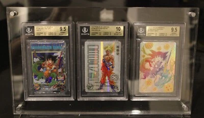 BECKETT BGS STANDARD SIZE TRIPLE GRADED CARD ACRYLIC DISPLAY FRAME STAND