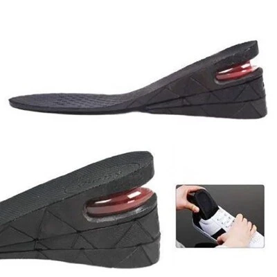 SOLETTE ALZA TACCO COPPIA SOLETTE ALZATACCO PER SCARPE PLANTARE ALZA TACCO CON CUSCINO AD ARIA 7 CM