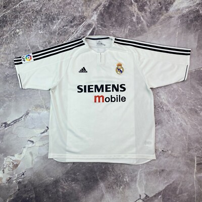 レアル・マドリード ROBINHO 10 シャツ ADIDAS Real Madrid 2003 2004 HOME SHIRT Robinho #10 FOOTBALL
