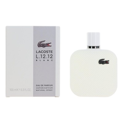 Lacoste L.12.12 White Blanc By Lacoste 3.3 oz Eau De Parfum Spray for Men *NIB