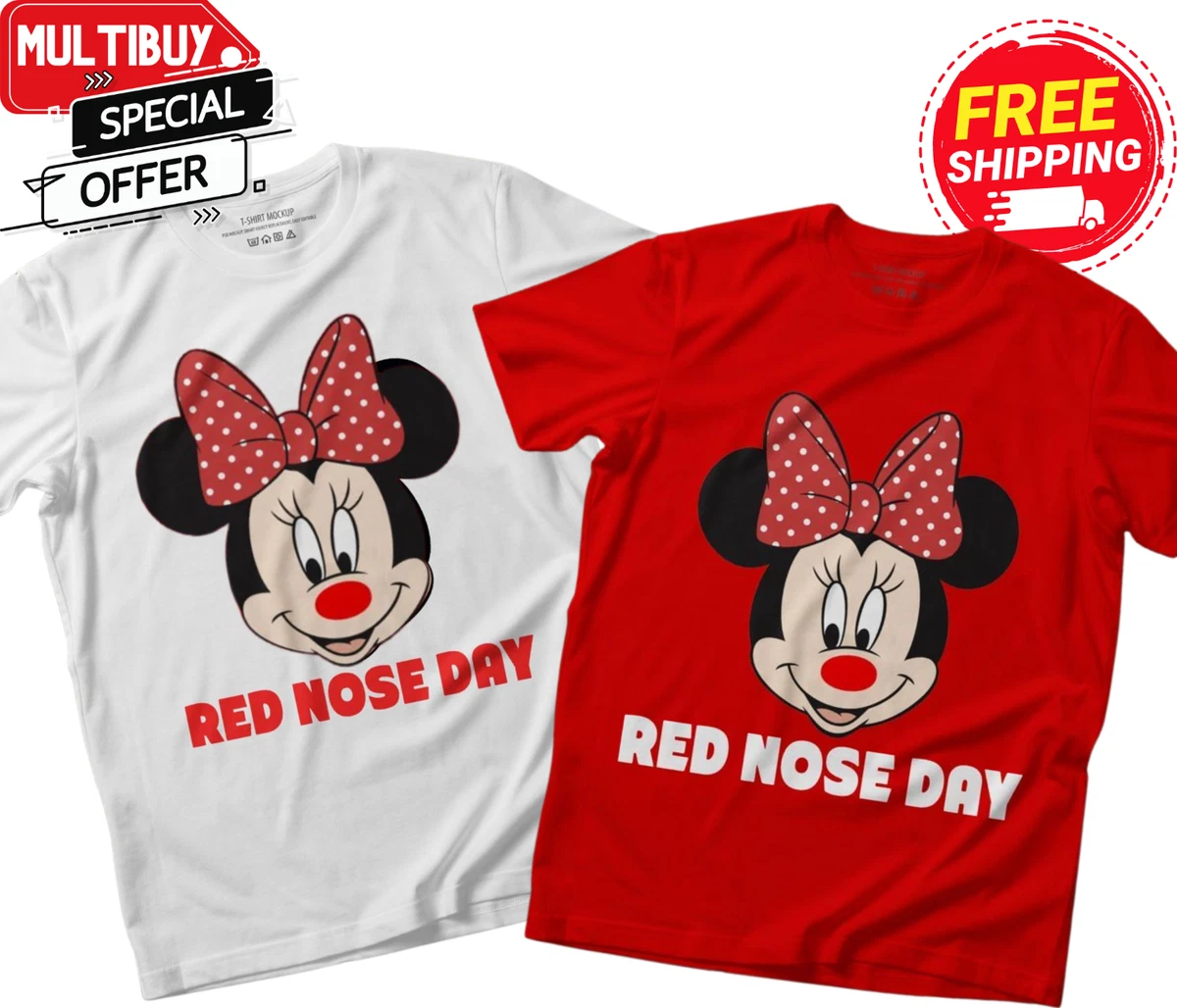 Red nose day best sale minnie mouse t shirt