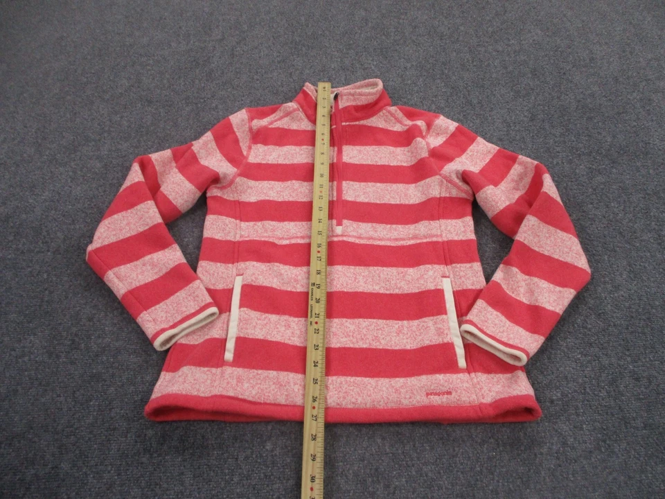Chaqueta Patagonia Adulto L Rosa Rayas Mejor Suéter Marsupial Senderismo Mujer Foto 3 de 4