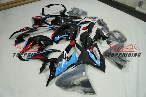 Fairing Kit for BMW 2020-2024 S1000RR Injection Carbon Fiber & Blue Red w/Tank - Picture 5 of 6