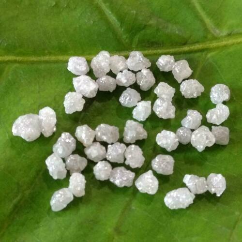 Diamants Bruts Naturels - Lot De 5,00 Ct, Taille ~2 Mm, Clarté I3, Origine Inde