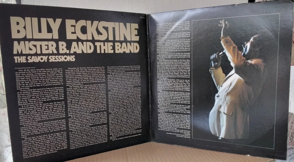 BILLY ECKSTINE MISTER B. AND THE BAND SAVOY SESSIONS 1976 SAVOY SJL2214 US 2LP'S - Image 4 of 4