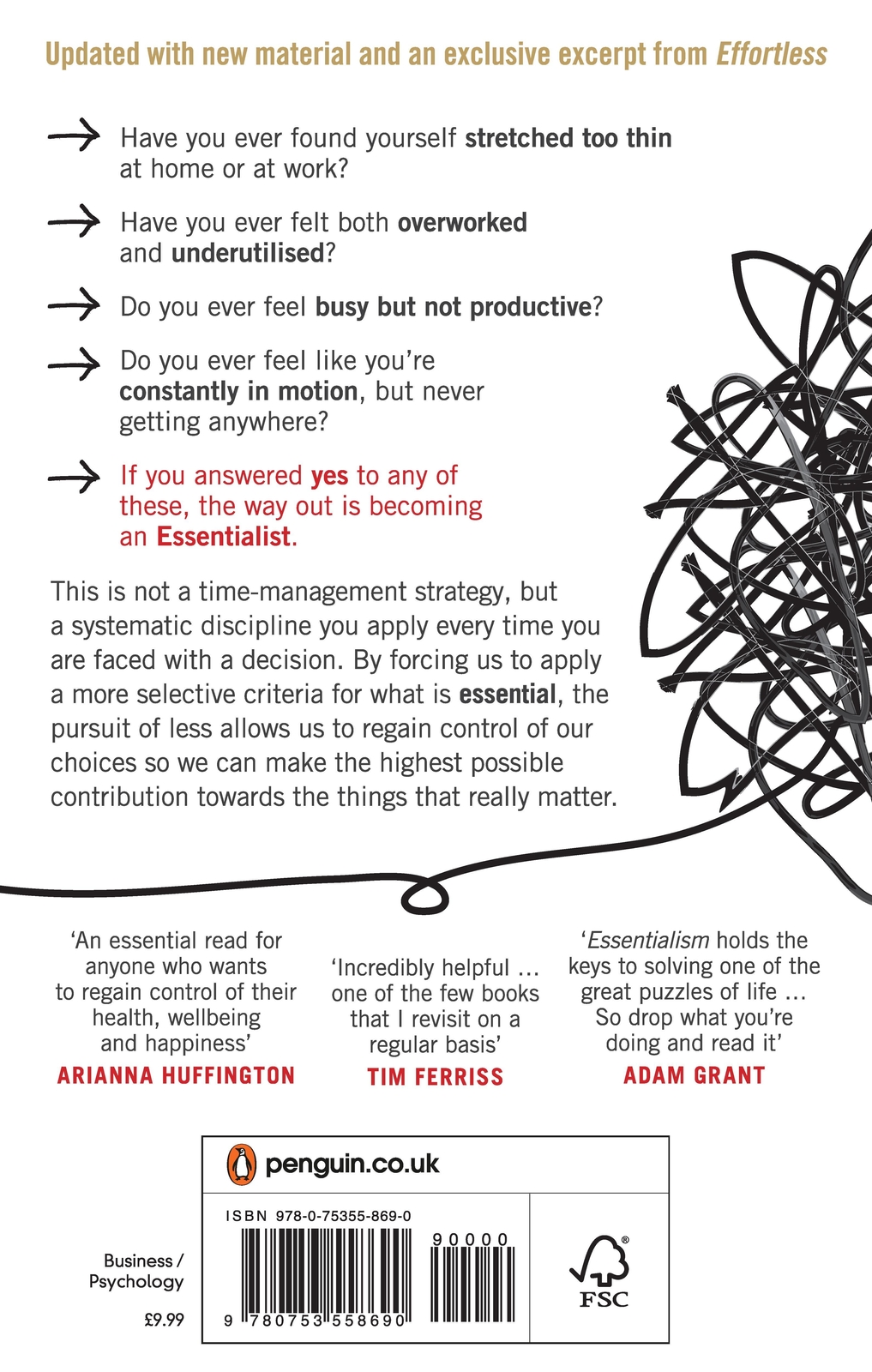 Thumbnail - Essentialism | The Disciplined Pursuit Of Less | Greg Mckeown |