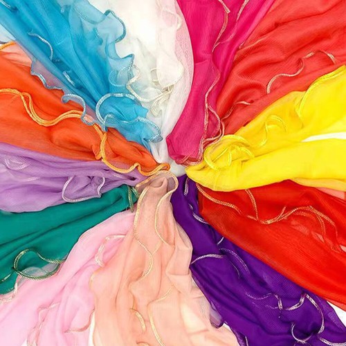 Women Long Floral Silk Blend Pashmina Scarf Wrap Stole Shawl Sunscreen Scarve ∂ - Picture 5 of 19