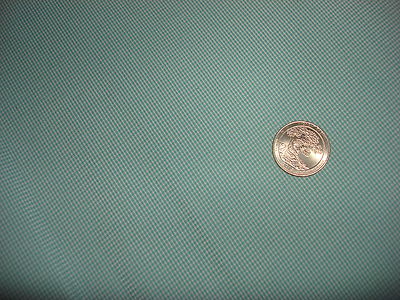 Vintage Cotton Fabric TINY MINT GREEN & WHITE CHECK PLAID 1 Yd/44''