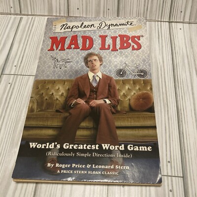 Napoleon Dynamite Mad Libs - Paperback By Price, Roger - Collectible 2005