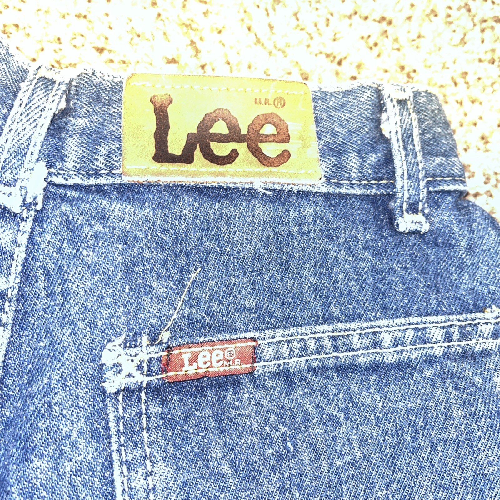 Vintage 80’s 90’s Lee Pleated Tapered Leg High Rise Jeans Size 7 (22x26.5) - View 14