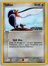 Taillow Reverse Holofoil Common EX Delta Species [DS - 86/113] - LP on eBay