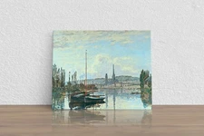 Claude Monet "Trees by the Seashore at Antibes" Canvas Print Wall Art Home Decor