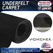 Easy to cut Black Non-woven Fabric Automotive Carpet Floor Interior Home Garden