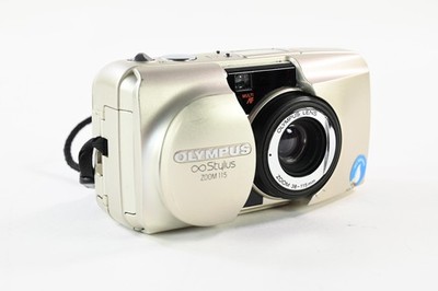 Olympus Stylus Zoom 115 DLX 35mm Film Camera w/38-115mm Zoom #G723