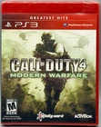 Call of Duty 4 Modern Warfare Sony PlayStation 3 PS3 Red Case Sealed Authentic