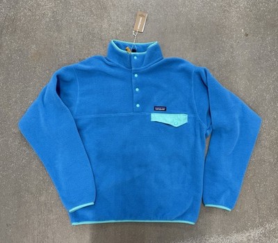 Patagonia Lightweight Synchilla Snap T Fleece Anacapa Blue Mens