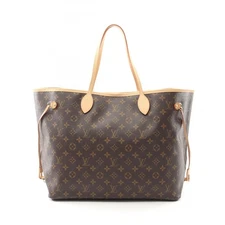 Louis Vuitton Neverfull Monogram Coated Canvas Tote Bag 516722