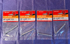 Red Head Sleeve Anchors 1/4 x 3-1/8 Flat Head Lot of 4 Concrete