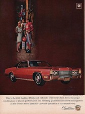 Magazine Ad - 1969 - Cadillac Fleetwood Eldorado - Red - 2