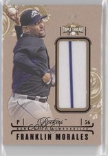 2014 Topps Triple Threads Unity Single Jumbo Relics Gold /9 Franklin Morales 2r8