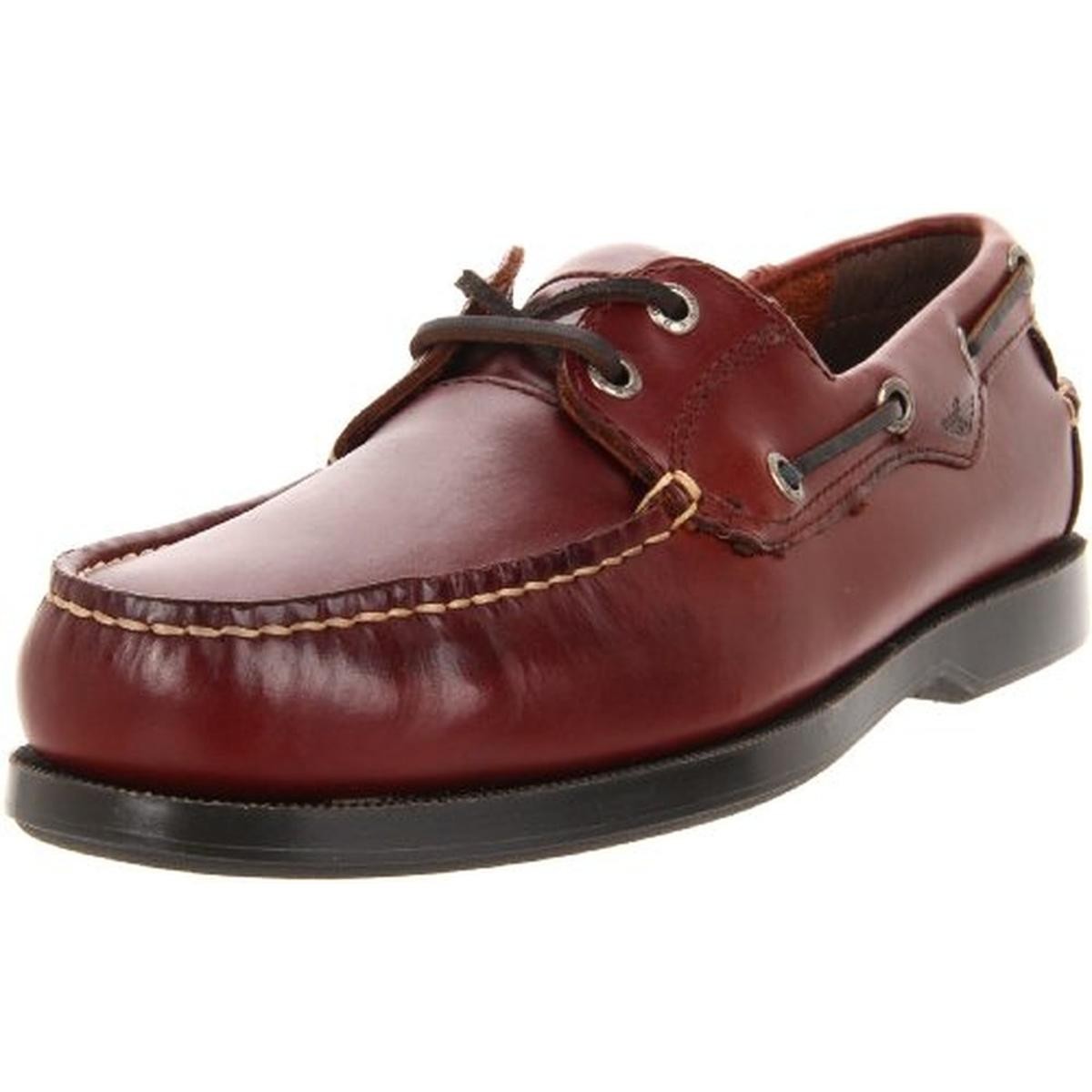 Мужские туфли-лодочки Dockers из коричневой кожи Castaway с мокасинным носком шириной 8 см (E) BHFO 2263