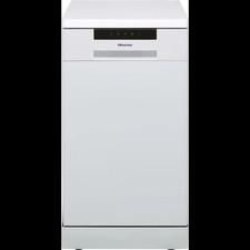 Image of Hisense HS523E15WUK Hi4 Freestanding Slimline Dishwasher White GRADED RRP £329!!