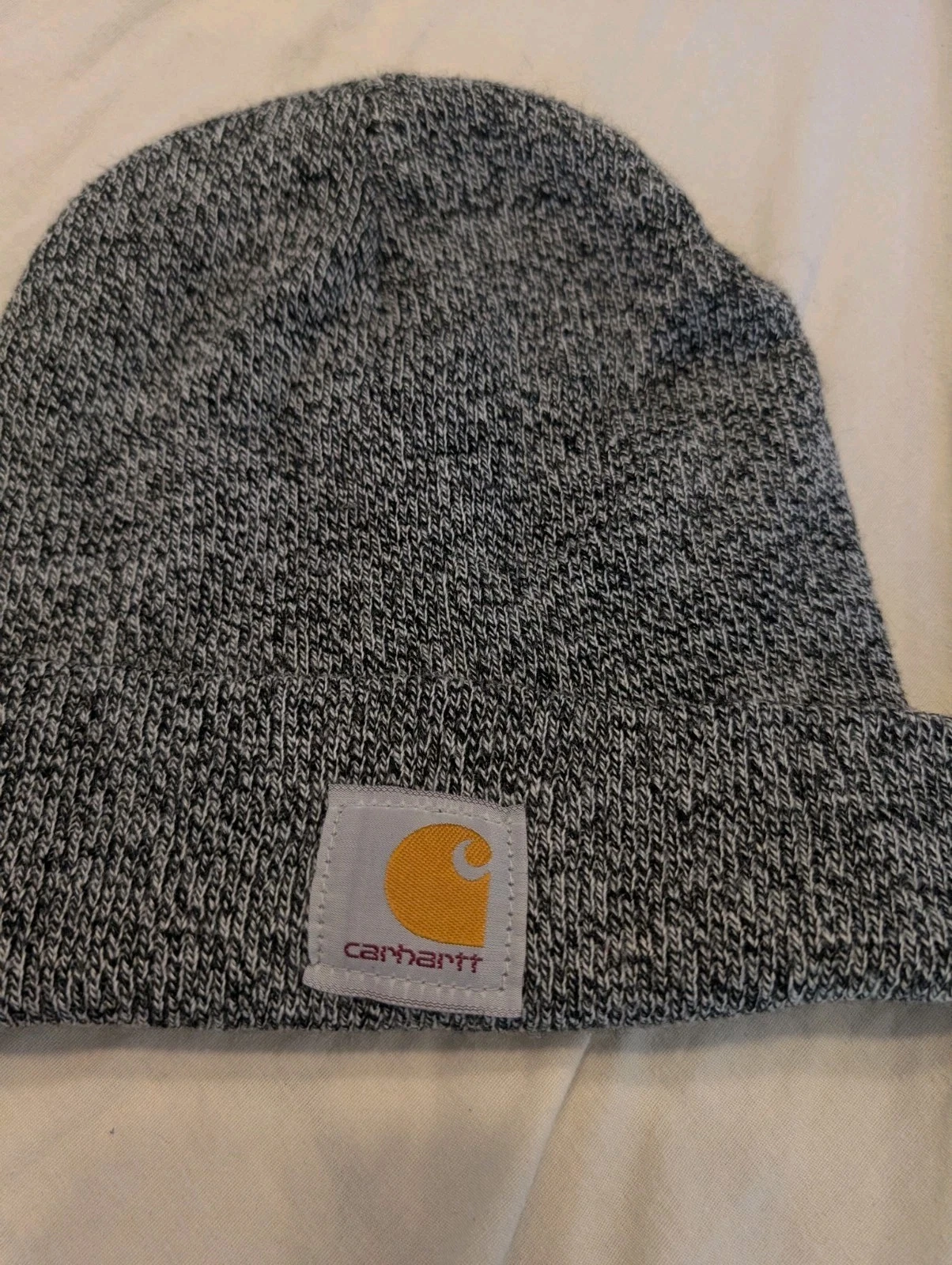 Carhartt Beanie Men Osfm Gray Acrylic T21