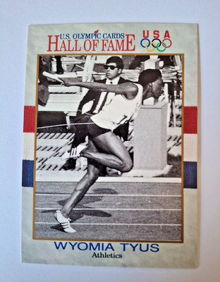 Impel US Olympic Hall Of Fame - Wyomia Tyus #26 - Trading Card - Olympia