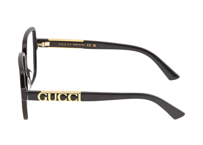 New Oversized Square GUCCI Eyeglasses GG1193O 001 56-18 145 Black