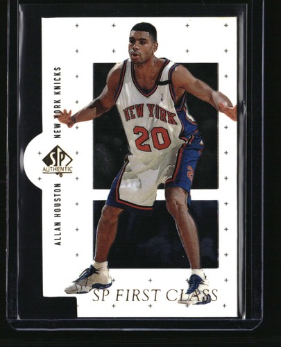 Allan Houston #FC19 1998 SP Authentic First Class card
