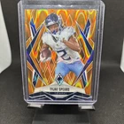 2025 Panini Phoenix Football Orange Seismic Tyjae Spears #56