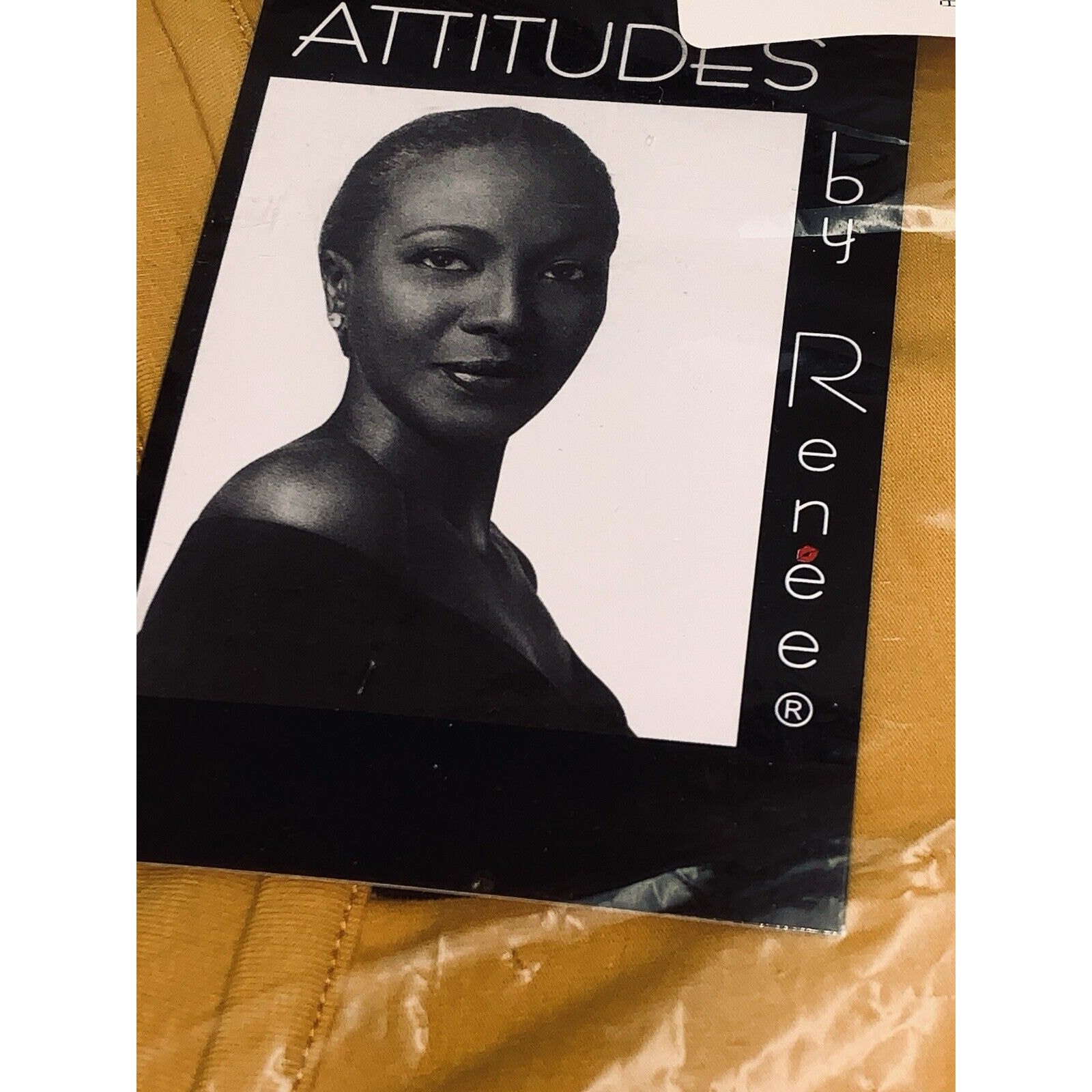 L Attitudes by Renee Washed Cotton Long Sleeve Shirt Golden Hour New Sealed image 3