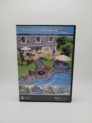 Realtime Landscaping Pro 2010 Very Good Condition Includes Documentation 