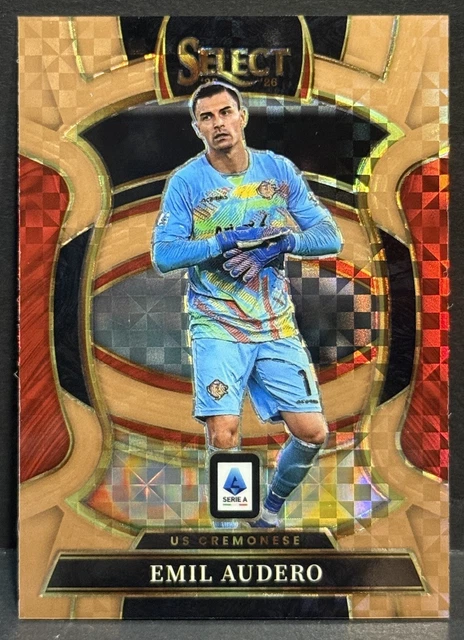 2025-26 Panini Select Serie A Cremonese Emil Audero Bronze Checker /99