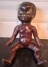 Vintage Black Doll. Movable Arms & Legs. Good Vintage Condition. 